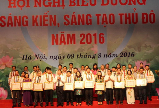 105 cá nhân được tuyên dương “Sáng kiến, sáng tạo Thủ đô” ảnh 1